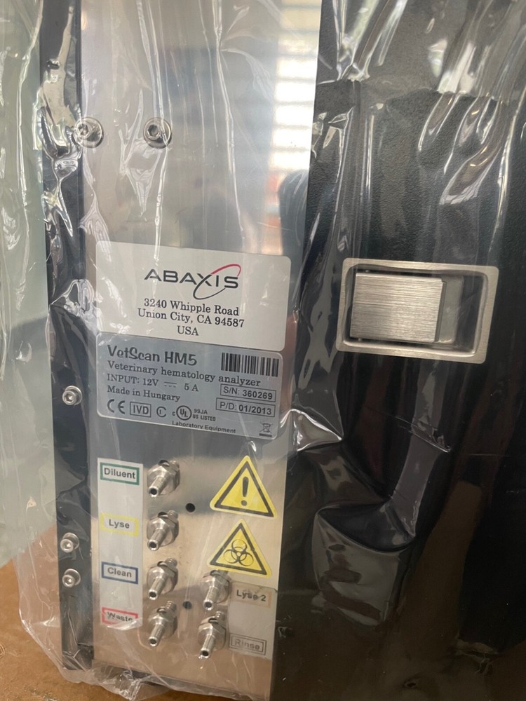 Abaxis Vetscan HM5C VS2 Veterinary Hematology Blood Analyzer NEW