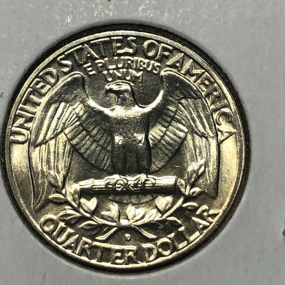 1961-D Uncirculated Washington Silver Quarter #11041
