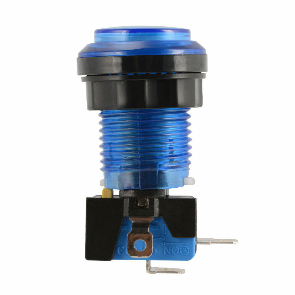 LED lit Arcade Push Buttons MAME Multicade