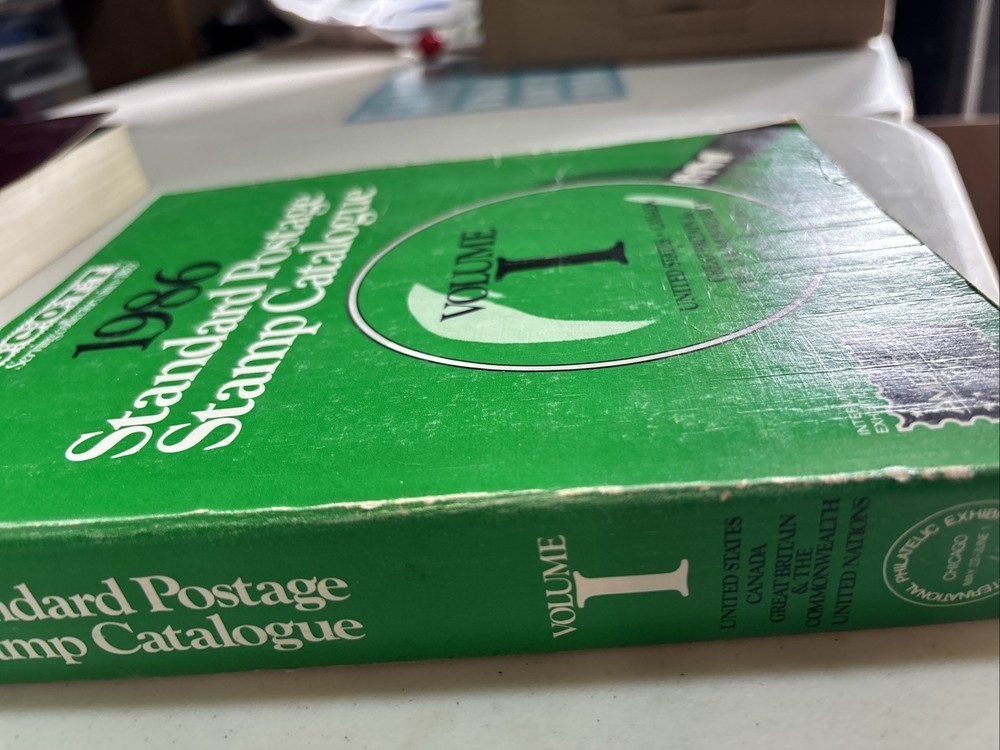 Scott’s Standard Postage Stamp Catalogue 1986 Volume 1
