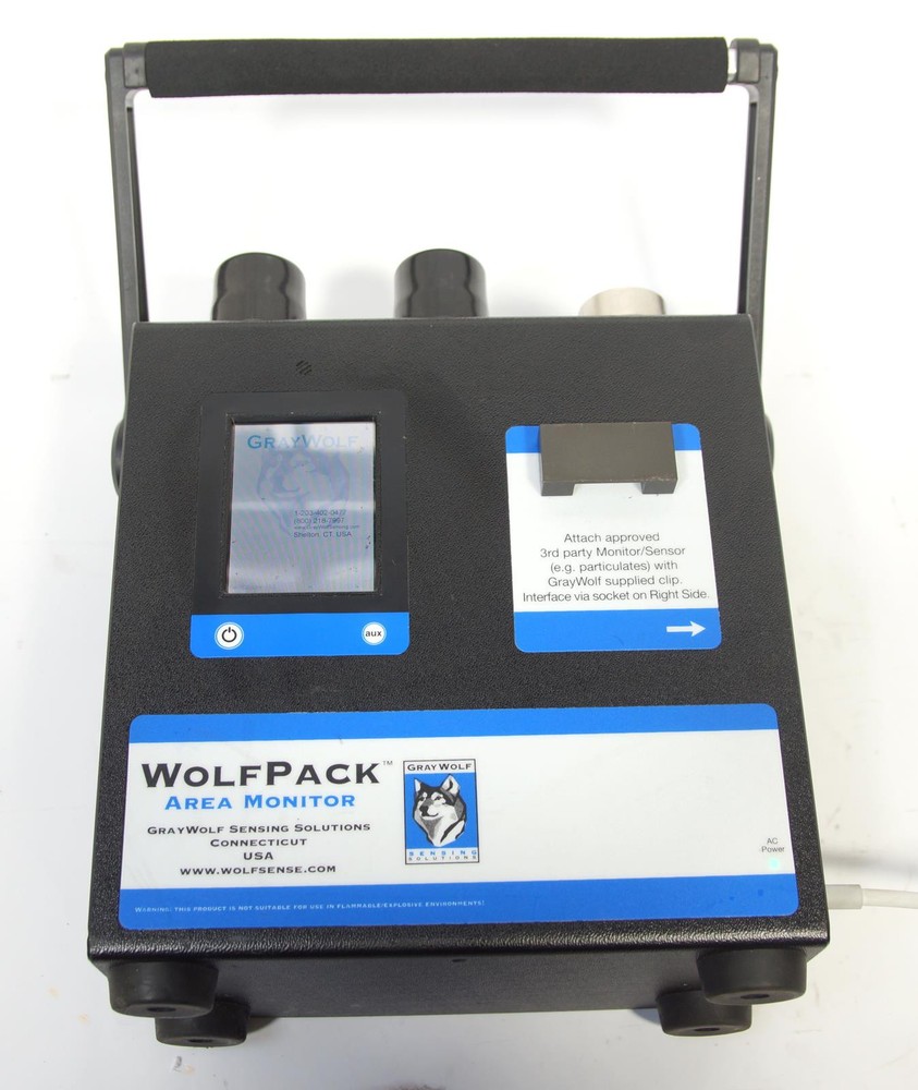 Gray Wolf Wolfpack MODULAR AREA Gas Detector MONITOR