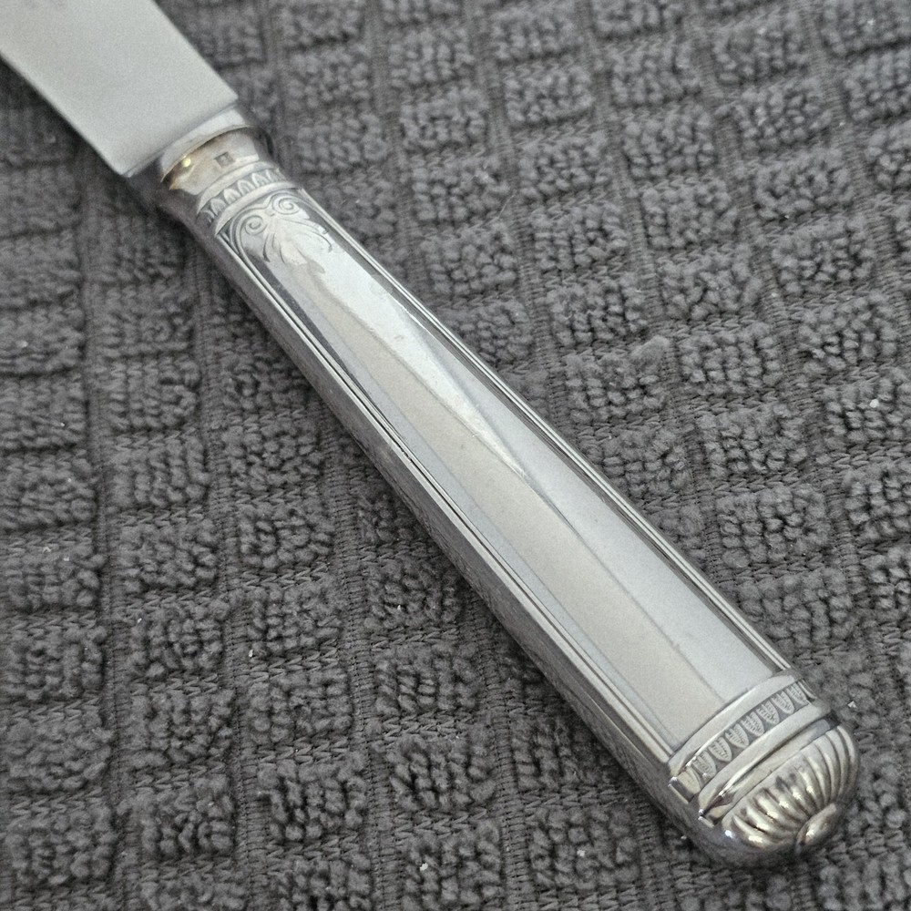Christofle MALMAISON Silverplate Dinner Knife, 9 3/4"