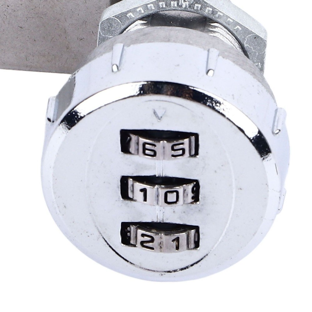 Combination Cabinet Cam Lock Mini 3 Digit Password Mechanical Cabinet Lock