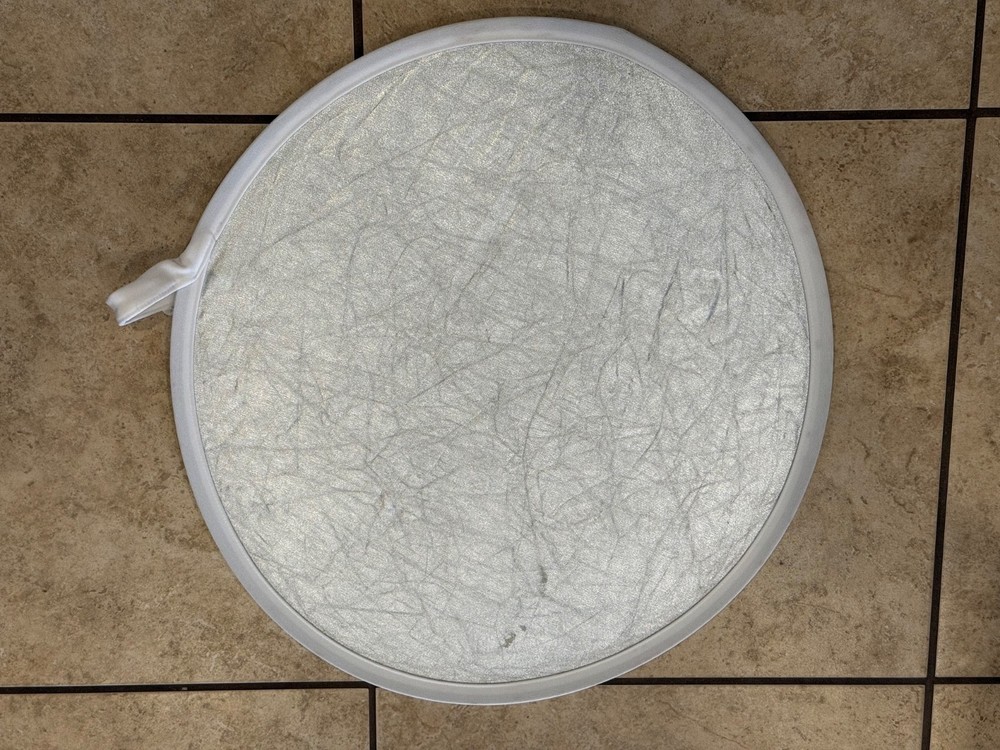Flexfill 20" Reflector Silver White With Bag Foldable Collapsible