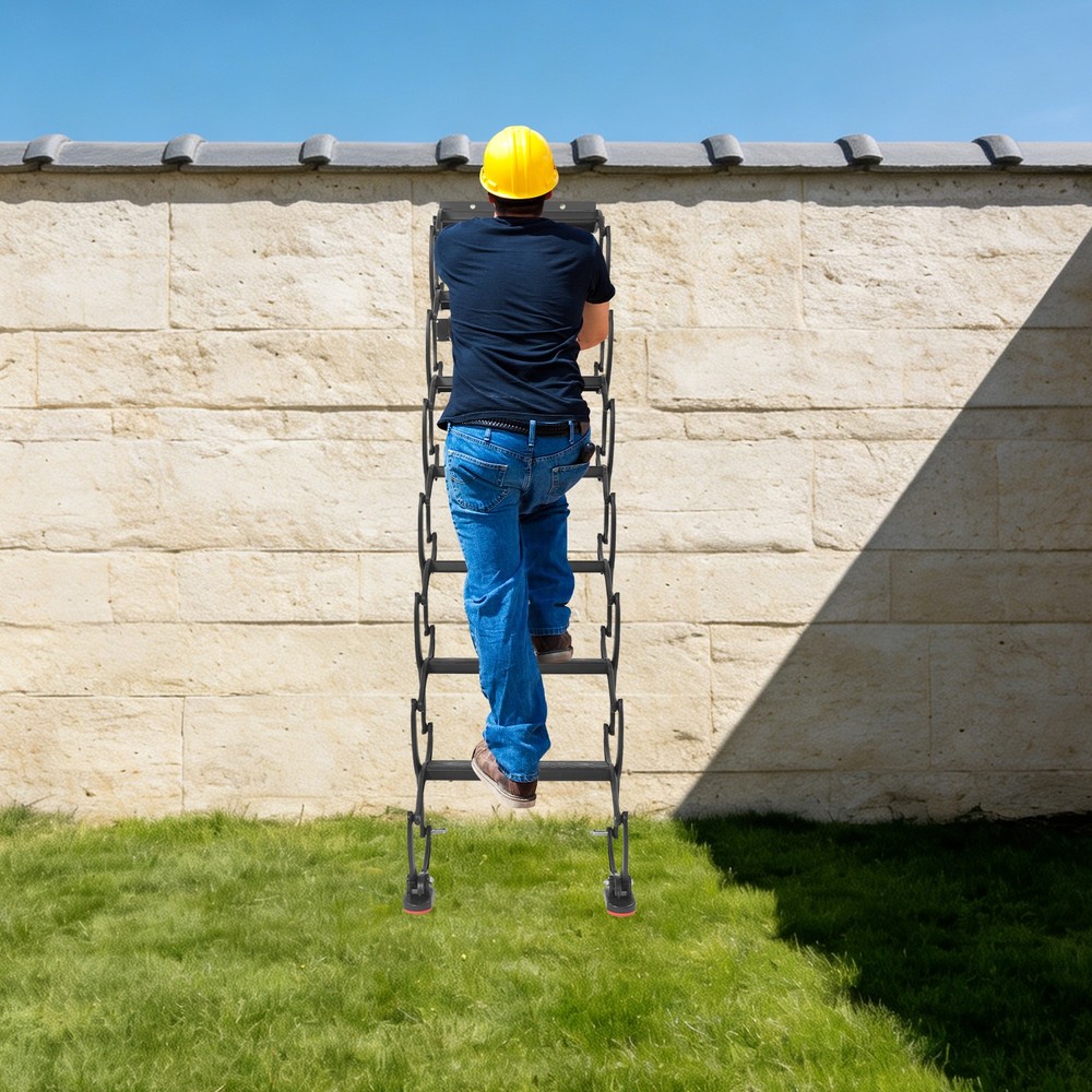 Folding Stair Telescoping Wall Mounted Folding Ladder Step Ladders Retractable