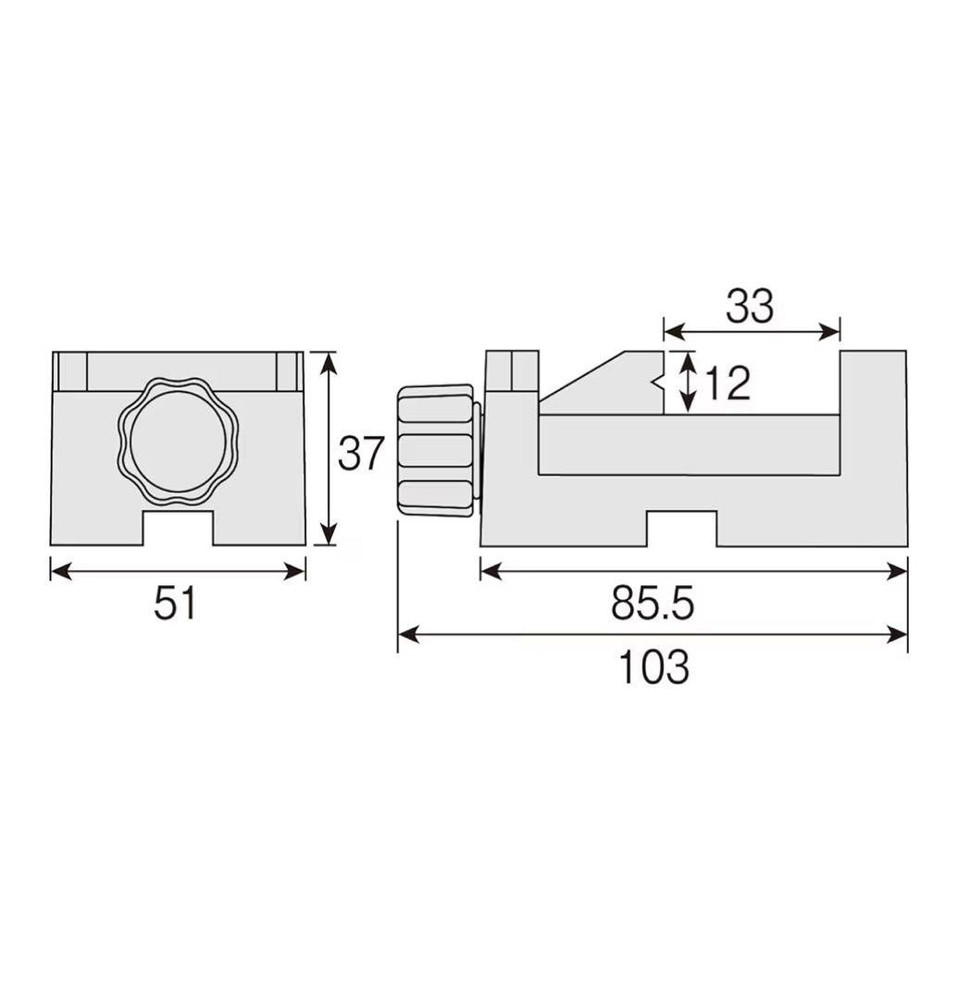 Hozan Mini Vise K-24