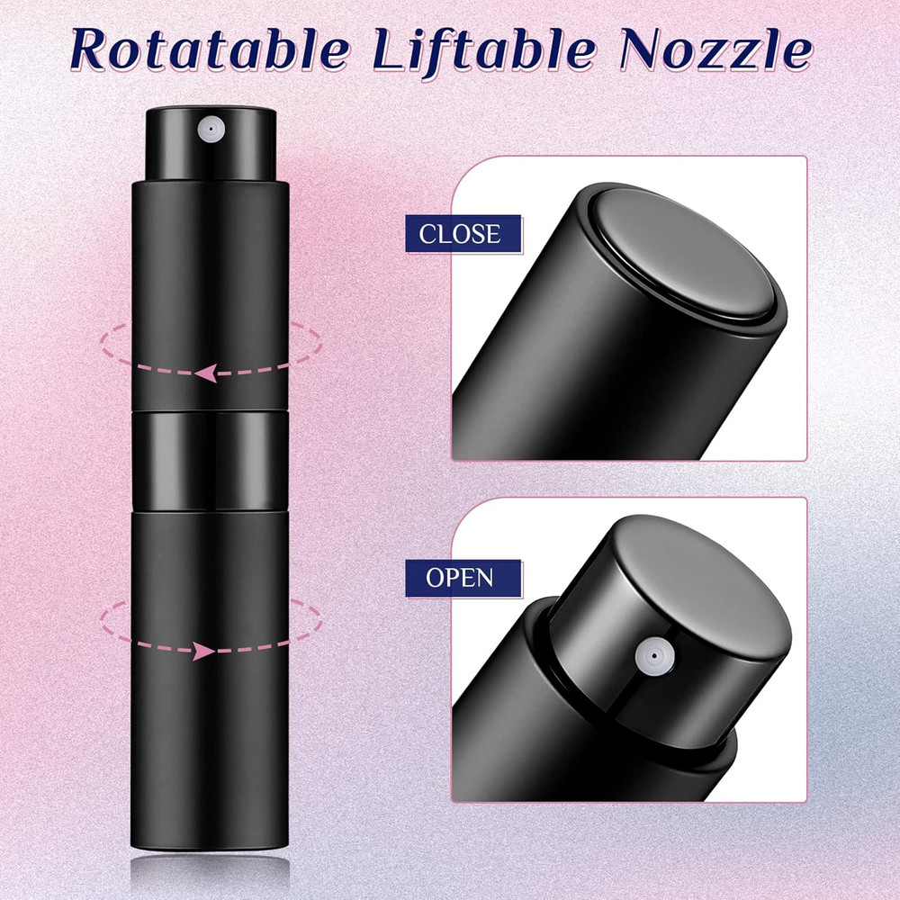15 Pcs 8 Ml Perfume Atomizer Refillable Small Perfume Spray Bottle Empty Port...