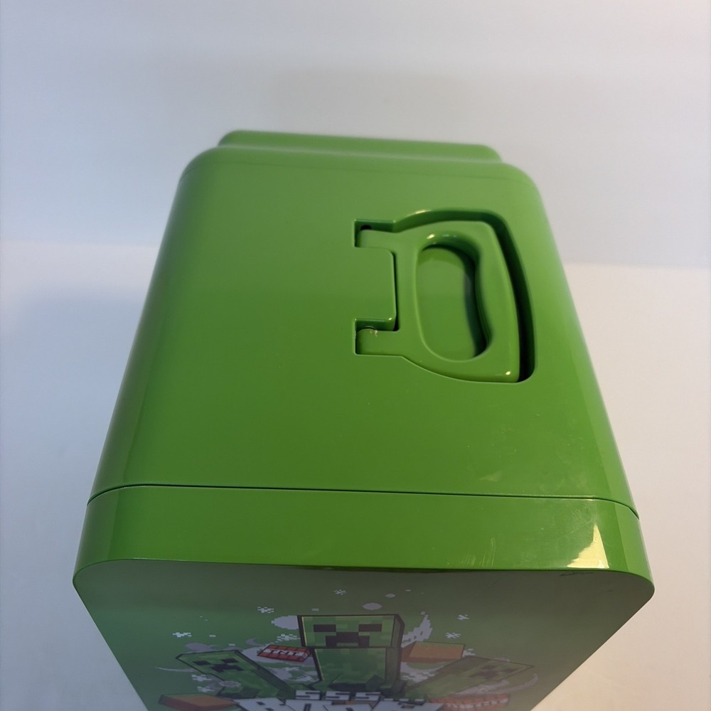 Minecraft Creeper Mini Fridge Portable Tabletop Electric Cooler