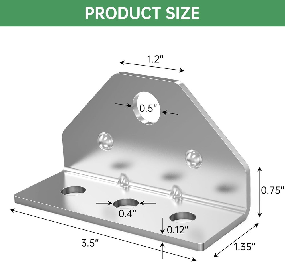 Boat Trailer Bunk Galvanized Adjustable Swivel Brackets for Pontoon/Jet Ski Trai
