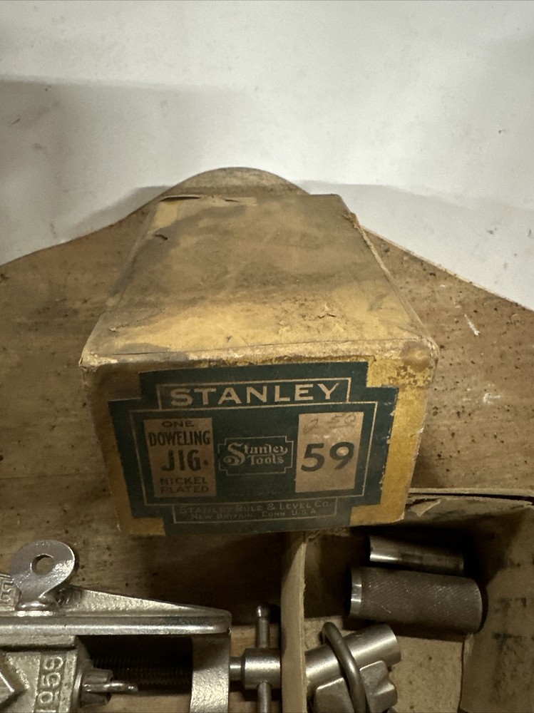 Vintage Stanley Dowling Jig No 59 Complete (st1220)