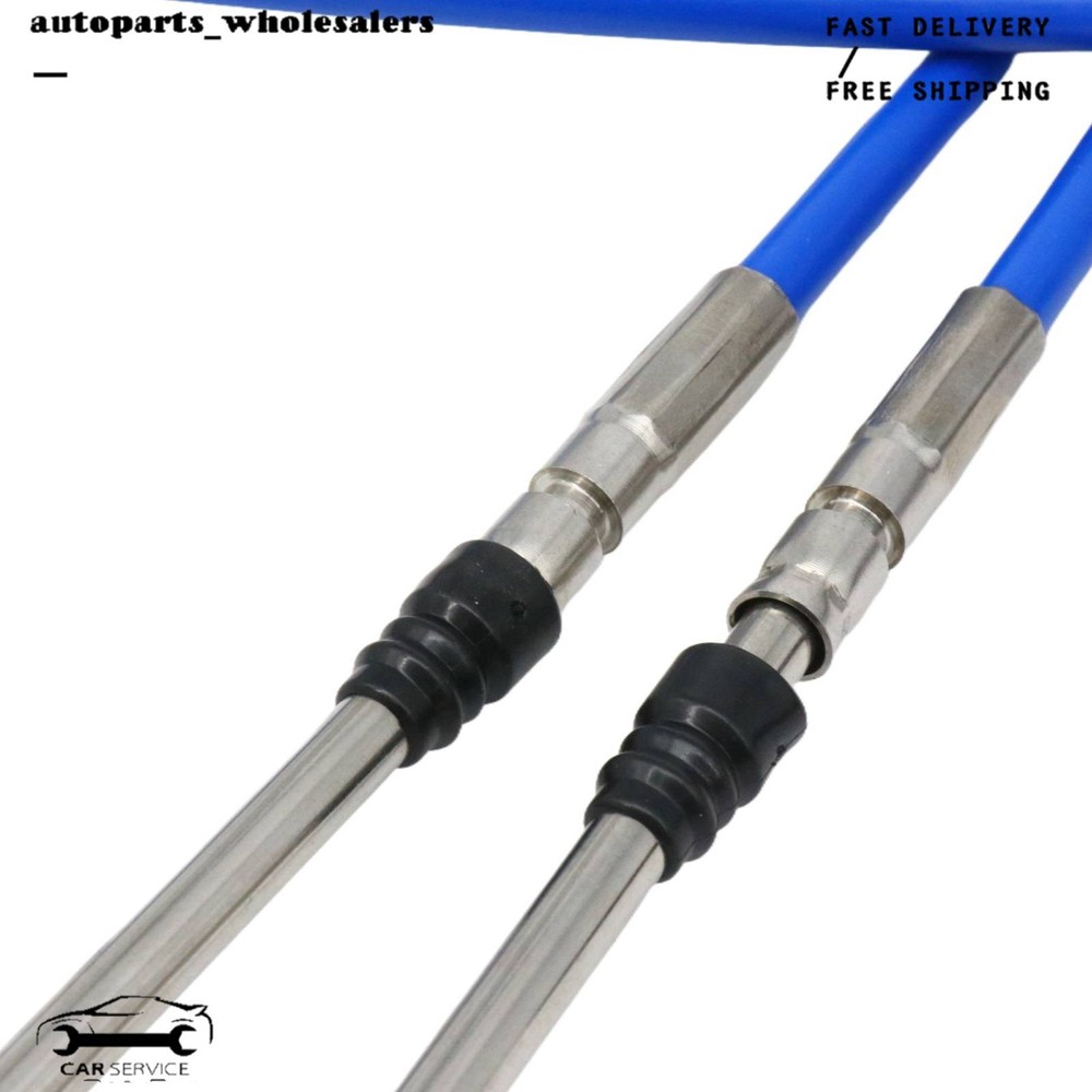 2PCS 20FT 33C For Yamaha Boat Control LeverThrottle Control Cable Universal