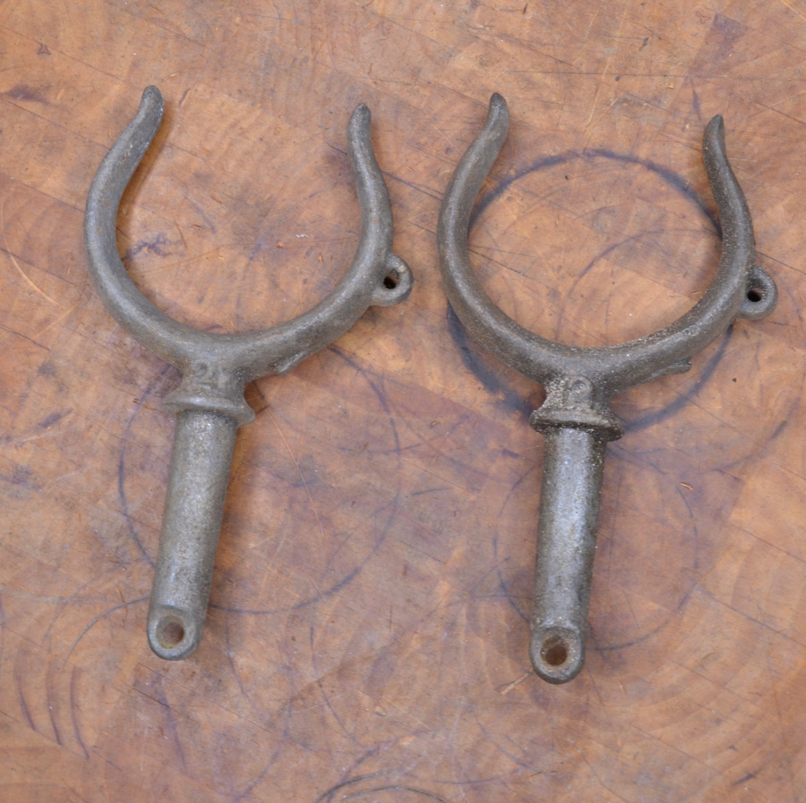 Vintage Pair Oarlocks Oar Locks