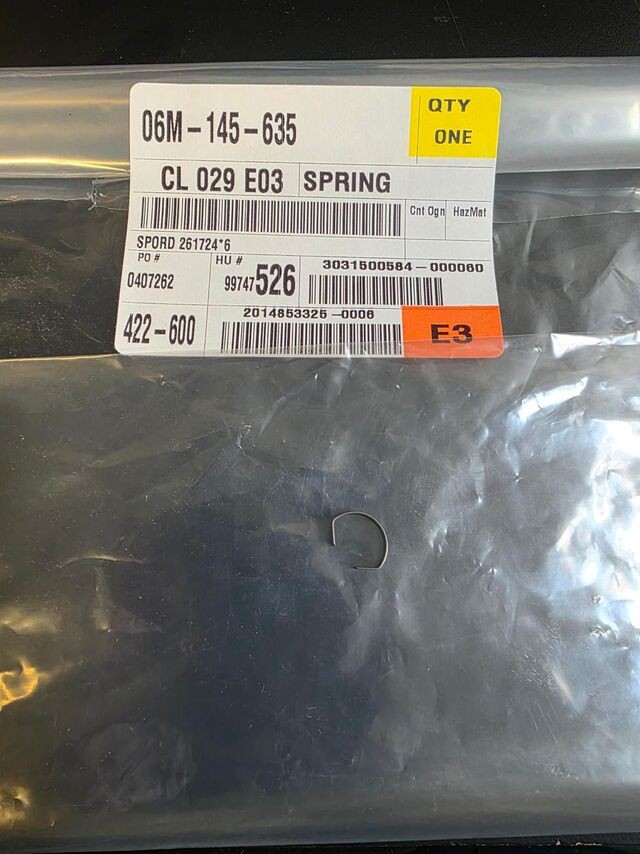 Genuine Volkswagen Spring 06M-145-635