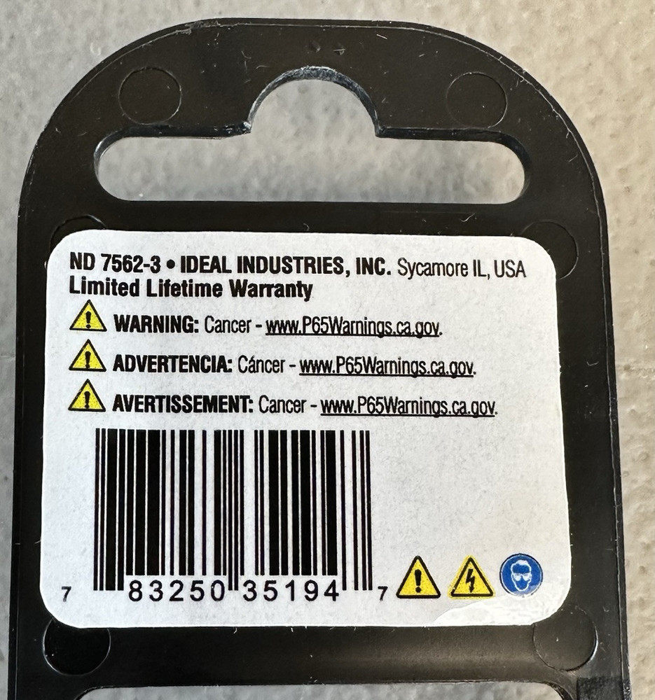 Ideal Phillips Screwdriver #2x4 Model 35-195 NEW