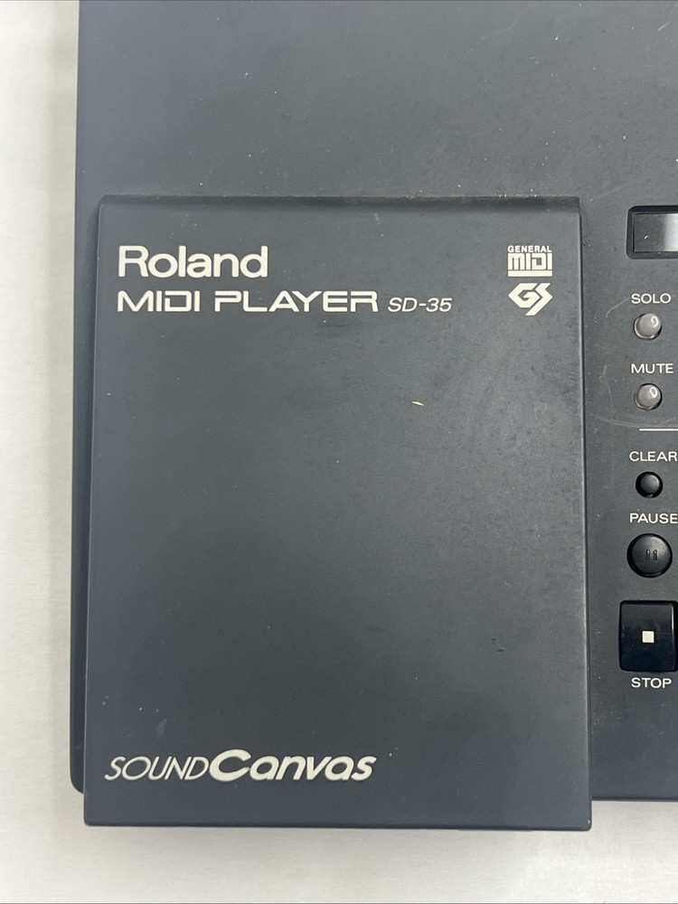ROLAND Sound Canvas SD-35 Midi Player | UNTESTED AS IS