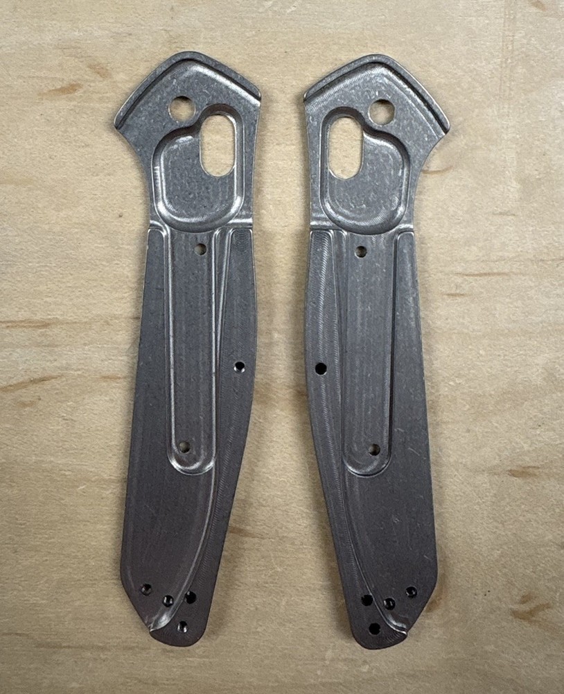 Scikio Custom Benchmade 940 Titanium Handle Scales