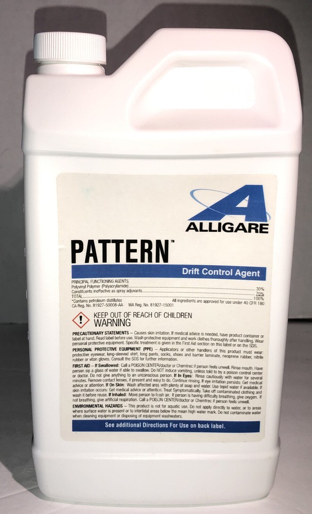 Alligare Pattern-Drift Control Agent-1ea Quart-RARE-NEW-(See Below)