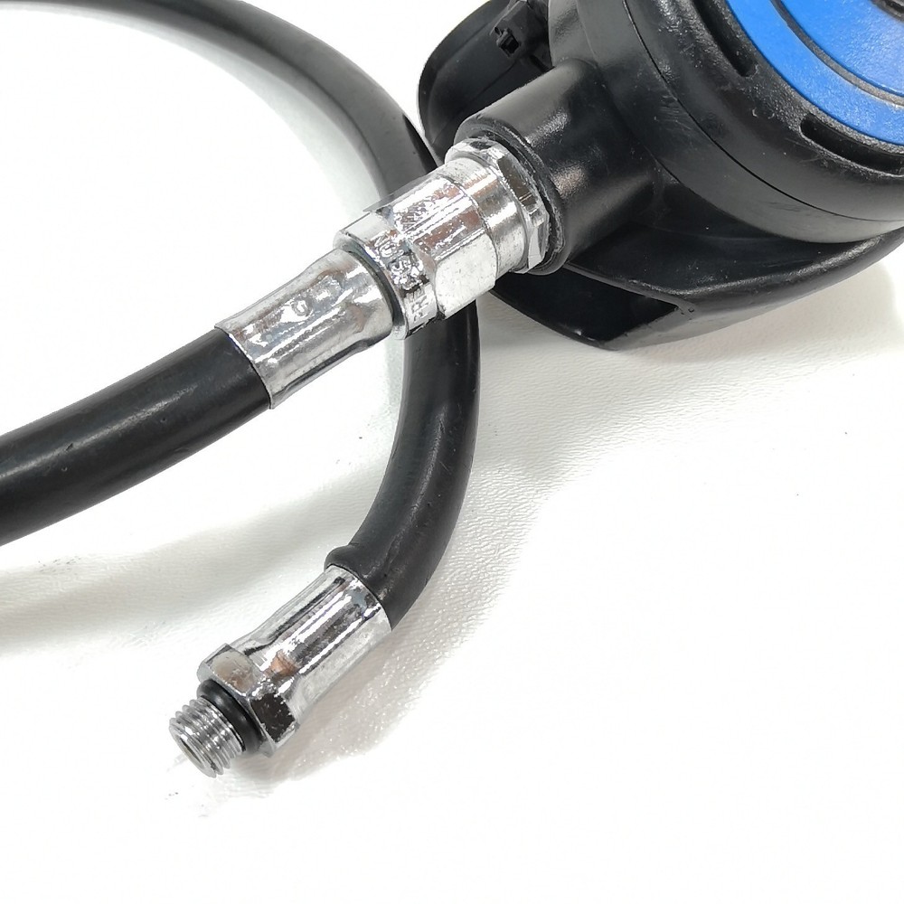Oceanic Alpha Primary or Octo Second 2nd Stage Regulator Scuba Dive Blue #3041