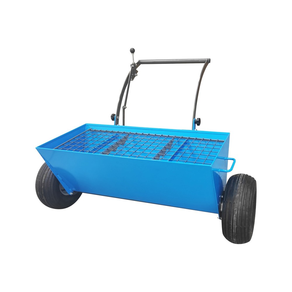 Hand-push Steel Abrasive Aggregates Spreader Machine Sand Scattering Machine