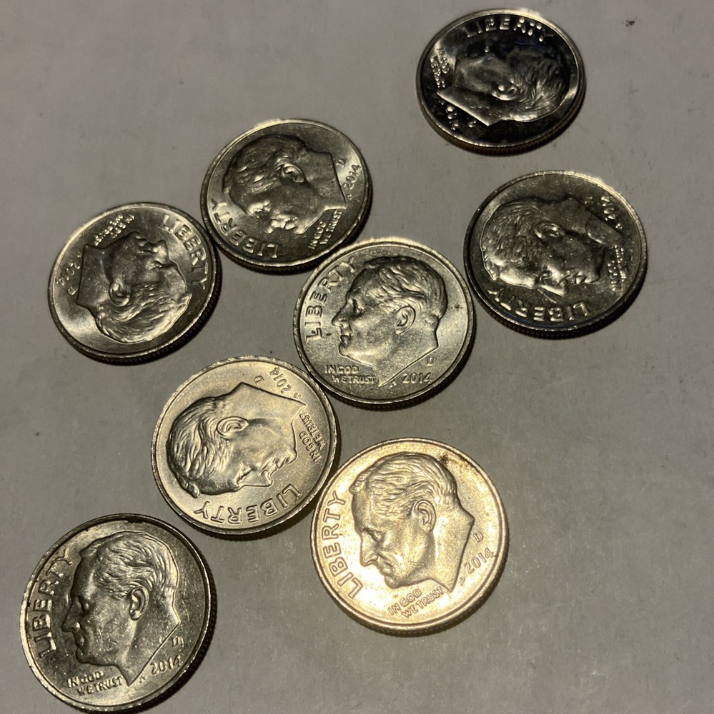 2014-D Roosevelt Dime You Get One Coin.
