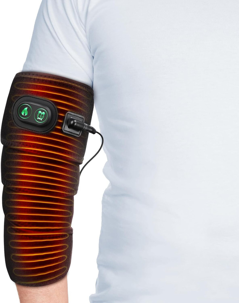 Arm Heating Pad, Extra Long Electric Heating Strap, Heated Wrap Around Wrist Bra
