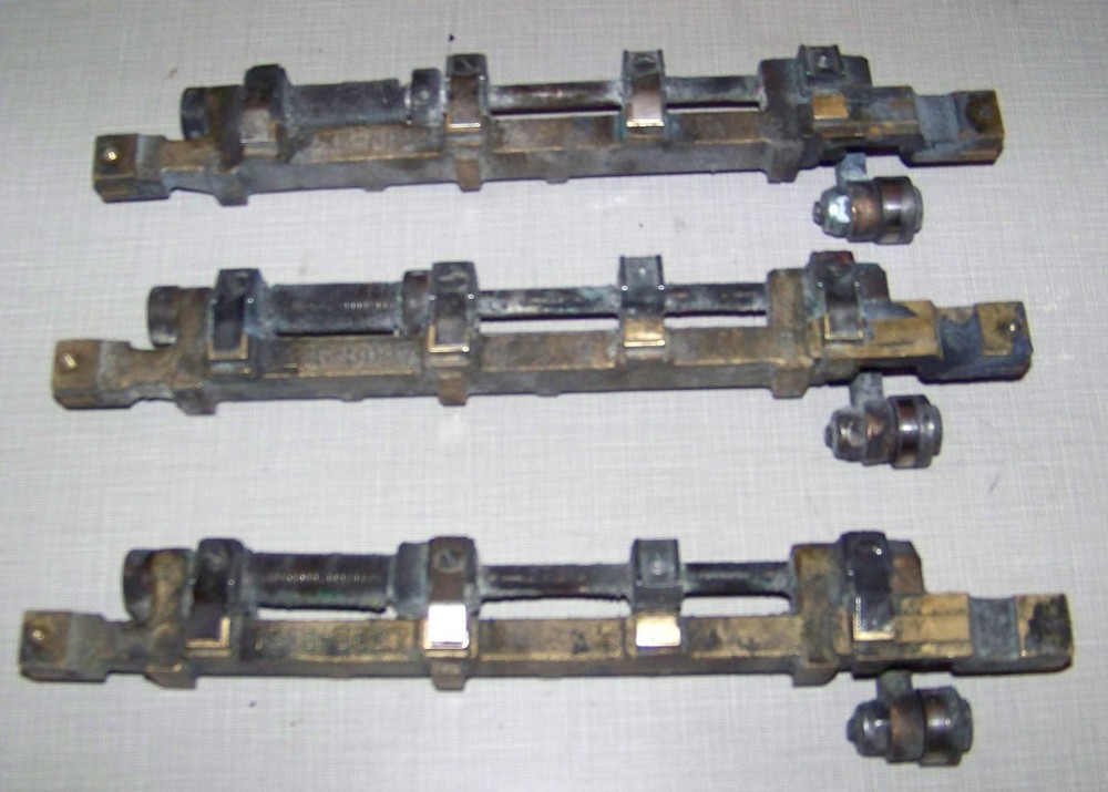 3 Multi 1250 Printing Press Gripper Bars