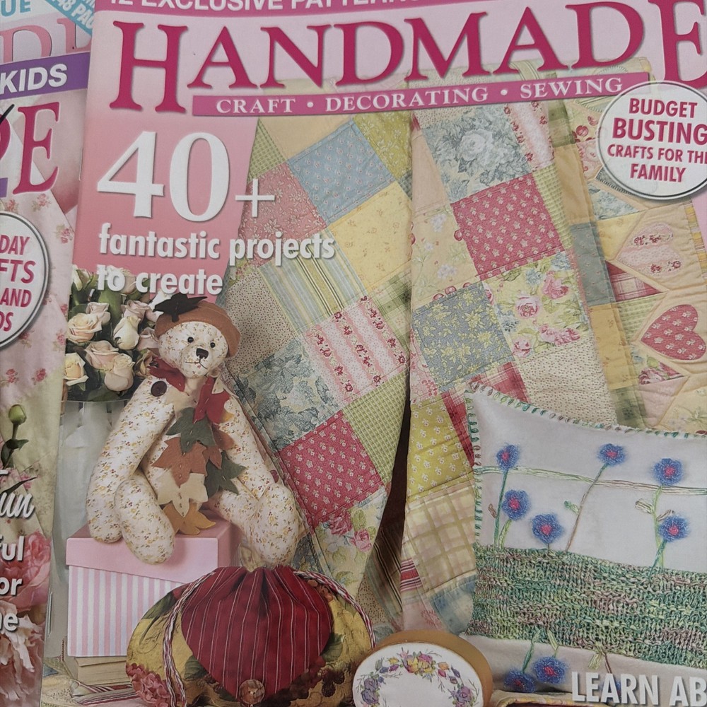 7x handmade magazine craft decorating sewing ideas patterns