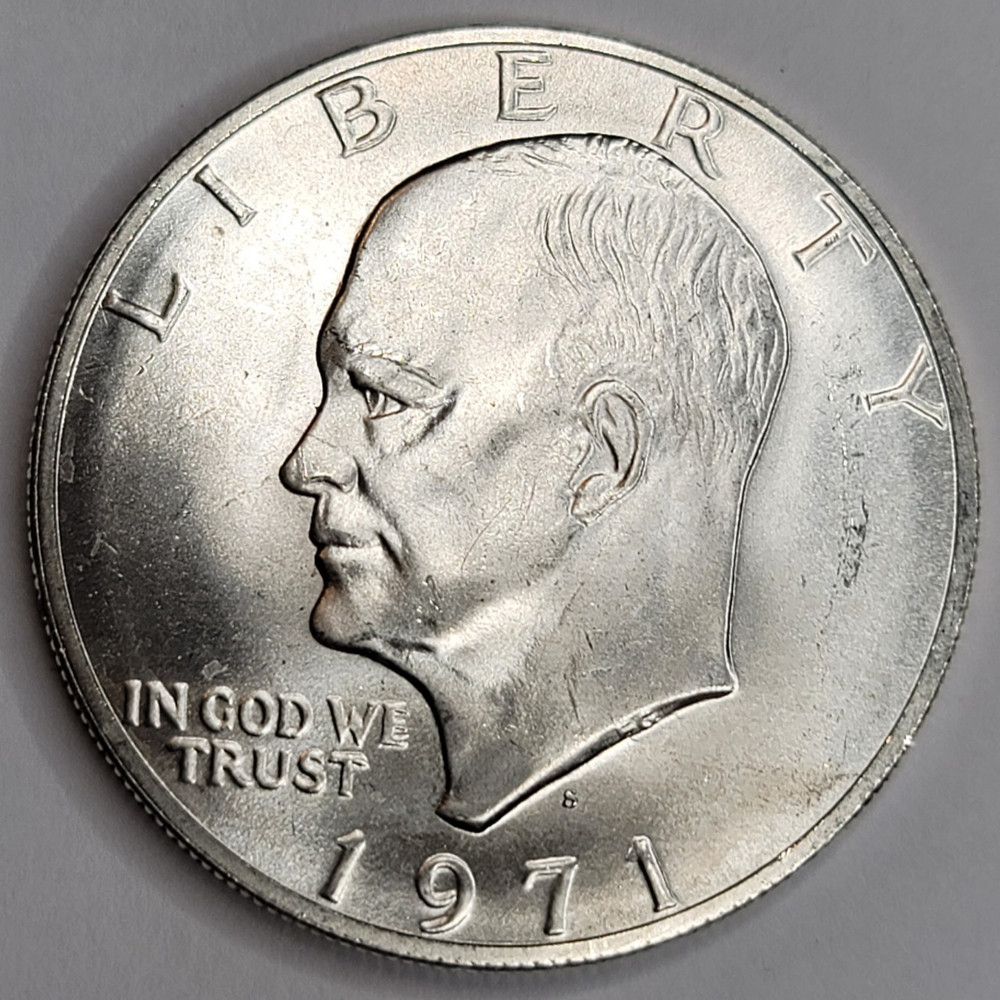 1971 S EISENHOWER 40% SILVER DOLLAR UNCIRCULATED