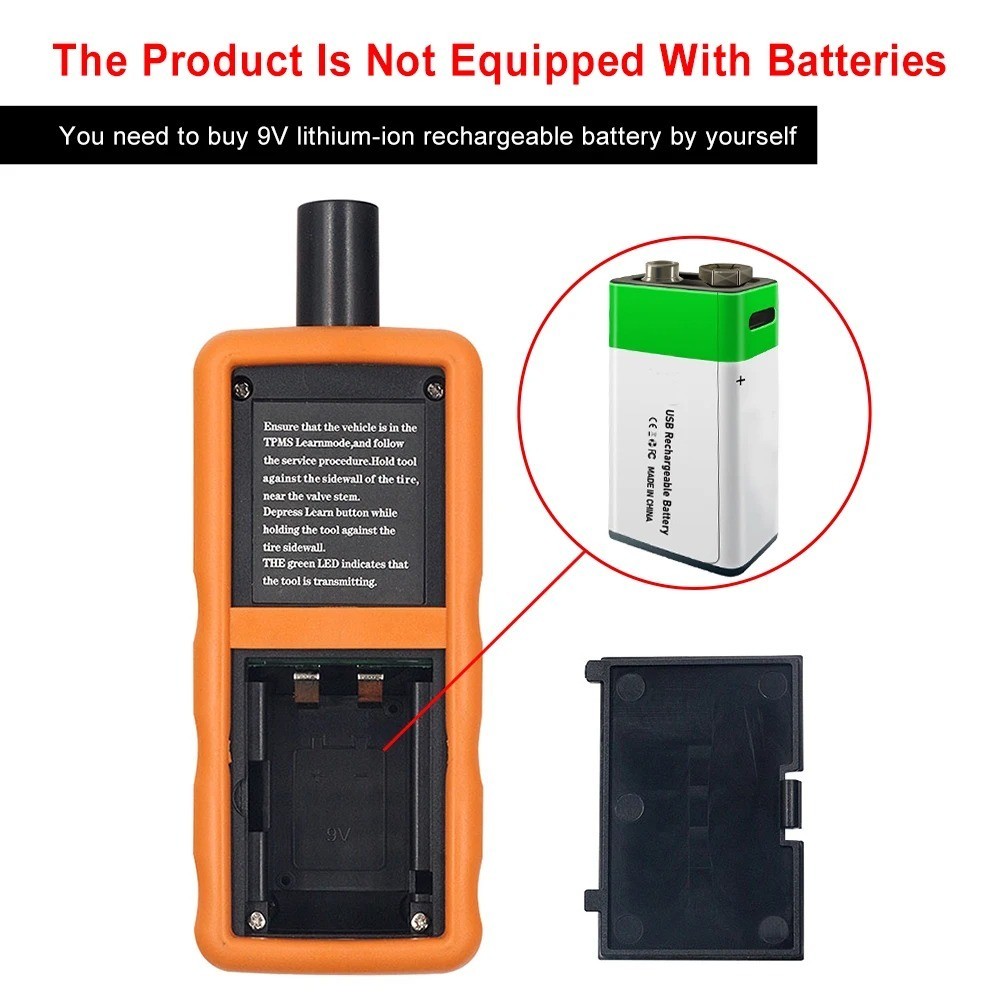 GM TPMS Relearn Tool Sensor Reset Activation Programming for Chevy Vehicles - Up