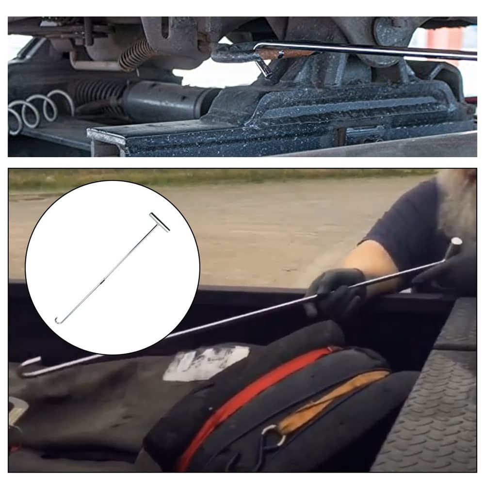 5th Wheel Pin Puller 32" Solid Steel with Chrome Plating Heavy Duty - 2pack 2