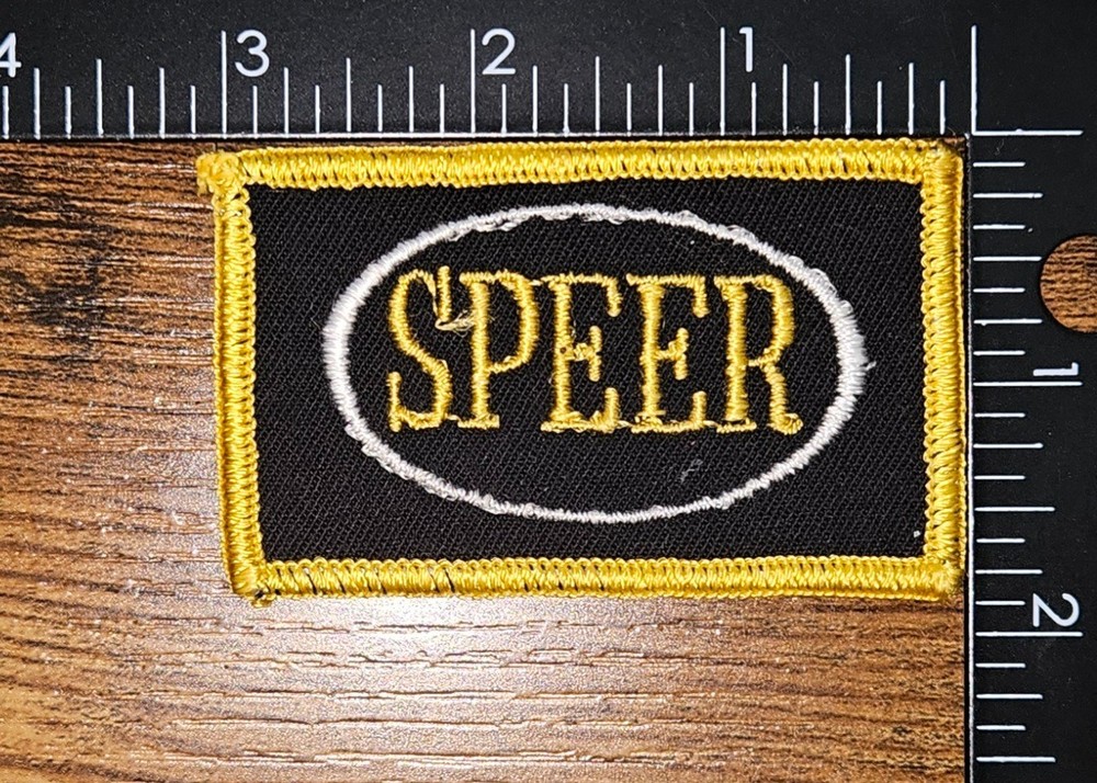 Vintage Speer Brand Ammunition Firearm Patch