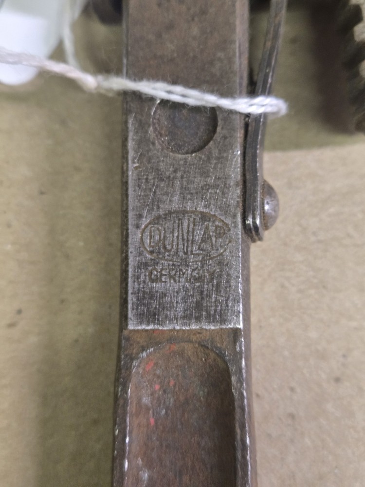 Vintage 10" Dunlap Pipe Wrench