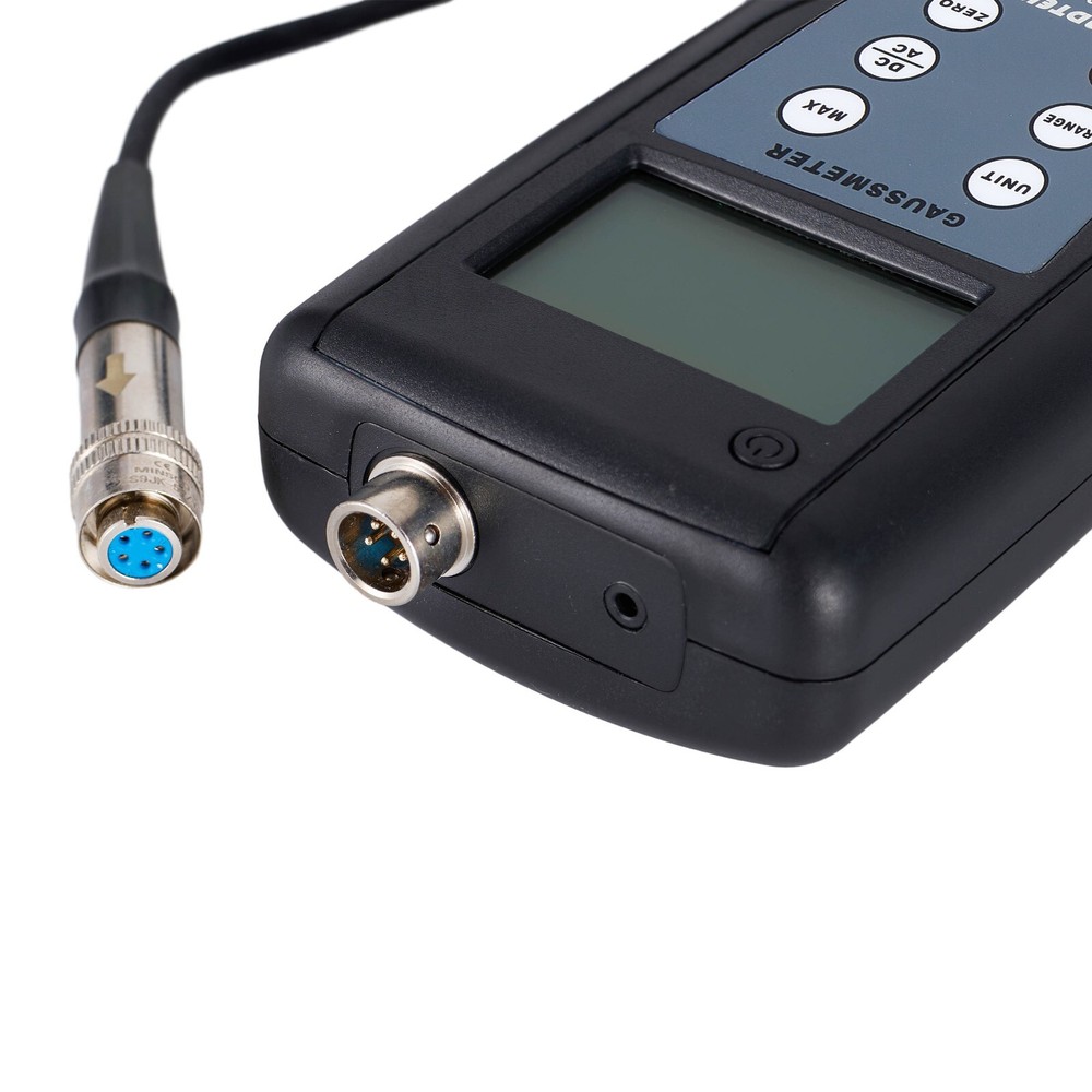 Portable Gaussmeter Tesla Tester 200mT/2000mT Range Conversion with Hall Sensor