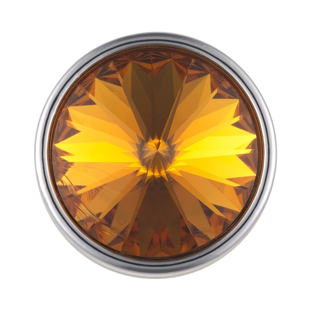 (Set/5) Amber Toggle Switch Extension 2-1/4" Long Chrome Metal For Peterbilt