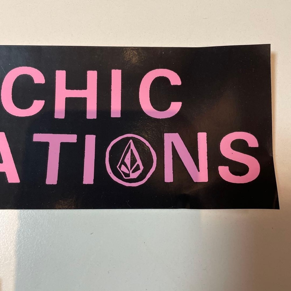Volcom Sticker Koozie Psychomigrations
