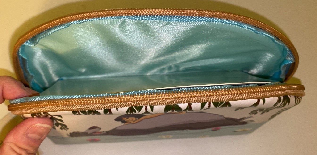 New ~ Disney The Jungle Book Mad Beauty Cosmetic Bag NWT