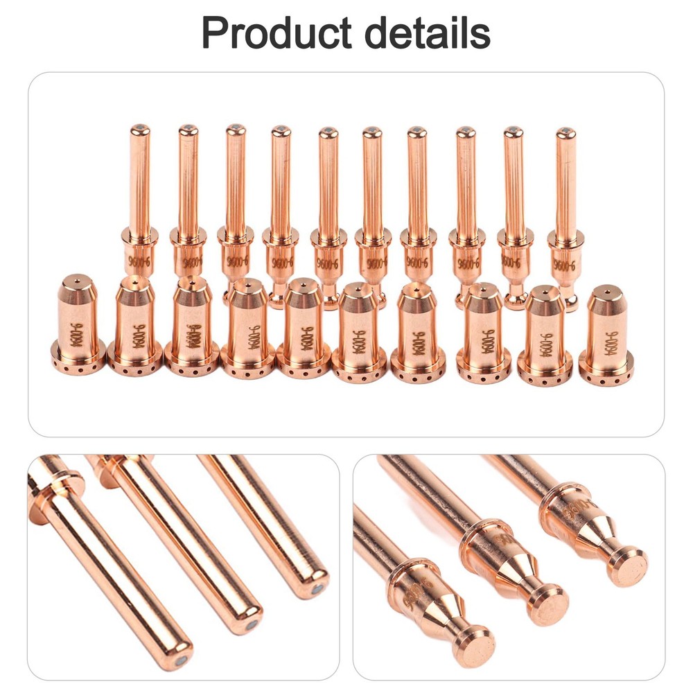 For Plasma Cutting Machine SL40 Nozzle Welding Tools 20pcs Plasma Nozzle