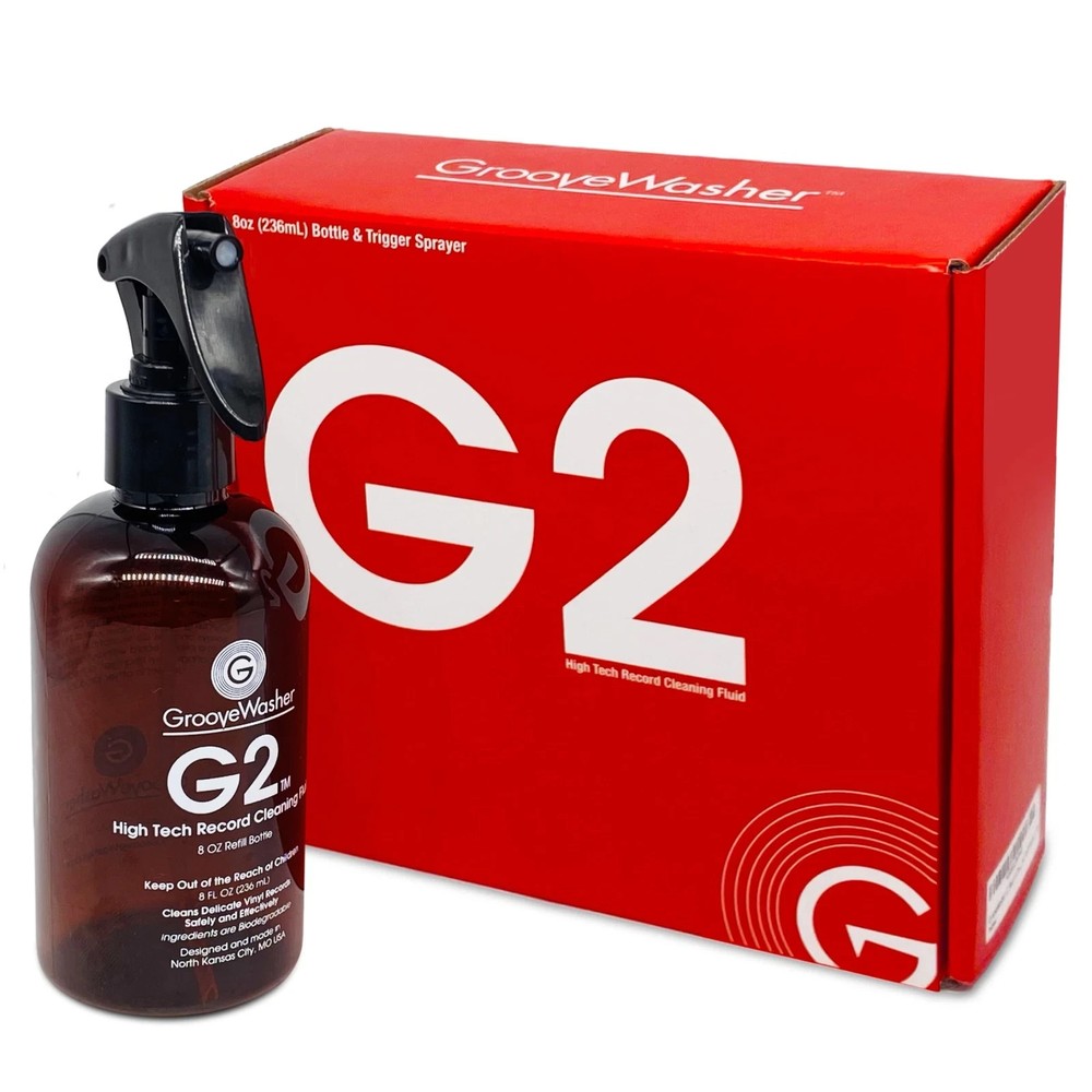 G2 Record Cleaning Fluid Refill Bottle, 8 fl oz