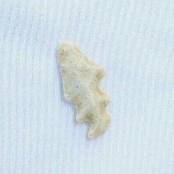 SAHARA NEOLITHIC MULTI-NOTCHED POINT - TRANSLUCENT FROSTED - RARE TYPE