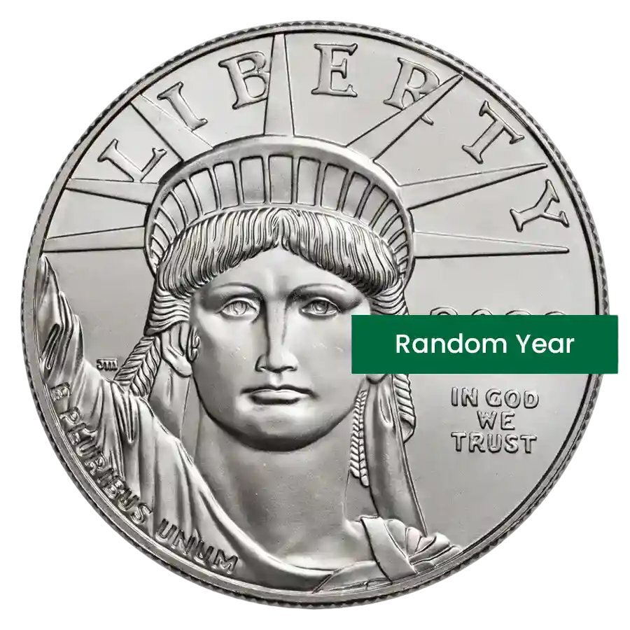 1 oz American Platinum Eagle Coin BU - Random Year - eBay