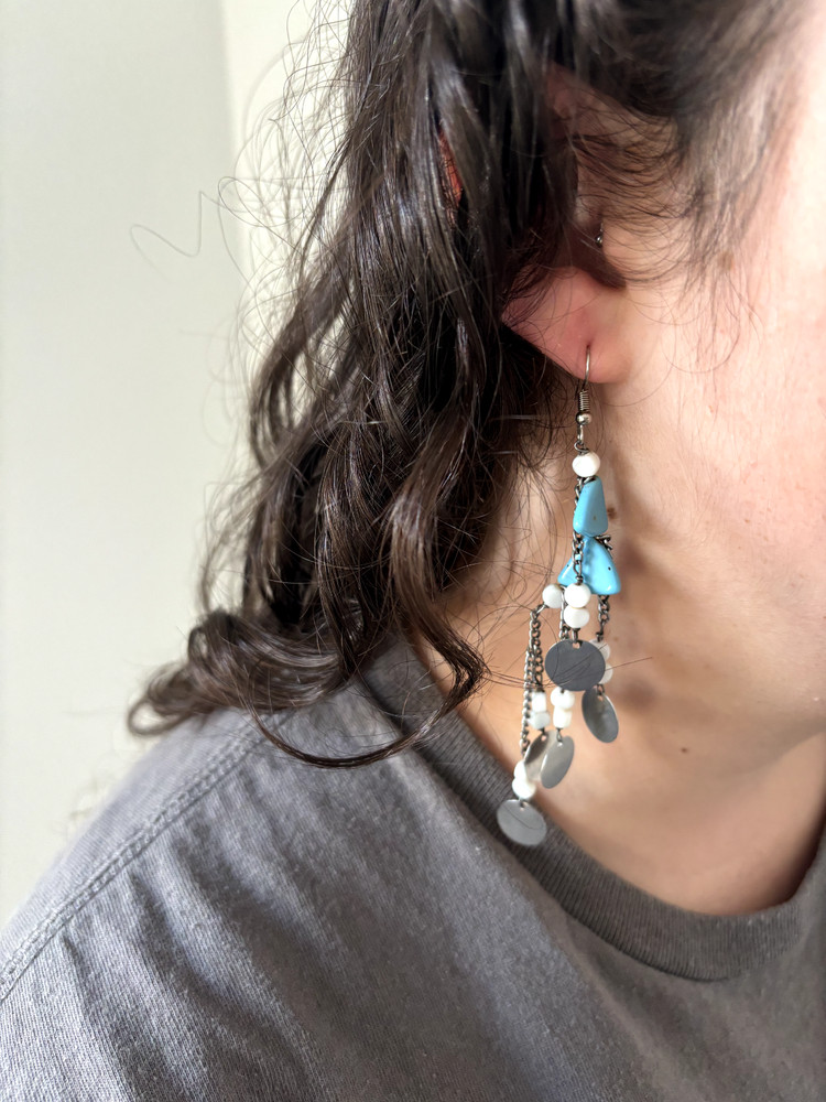 Multicolored Handmade Maasai Beaded Earrings