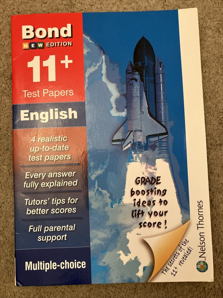 Bond New Edition 11+ Test Papers English