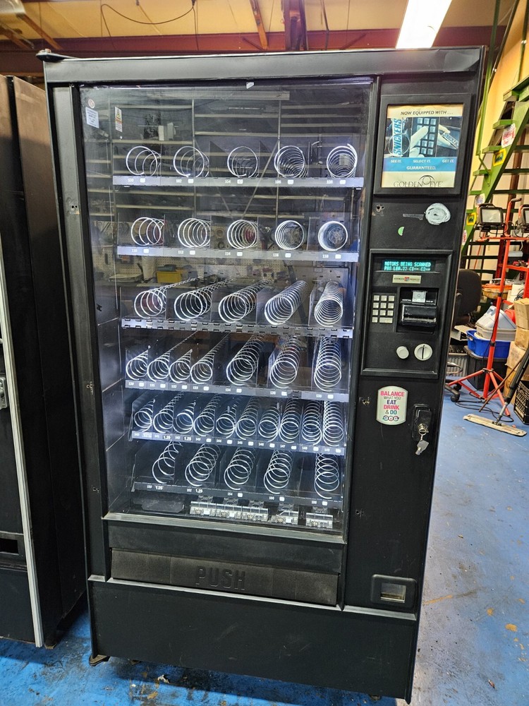 MDB & FULLY WORKING Automatic Products 933 Vending Machine Snack Vending Machine