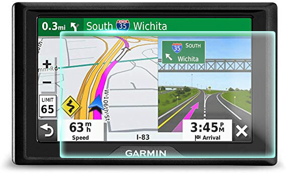 Crystal Clear Screen Protector for Garmin DriveSmart 52 GPS