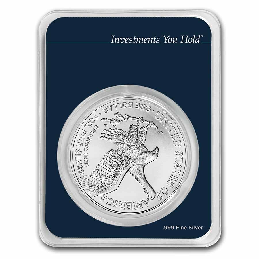 2021 1 oz American Silver Eagle (Type 2) (MintDirect® Single) - SKU#232441