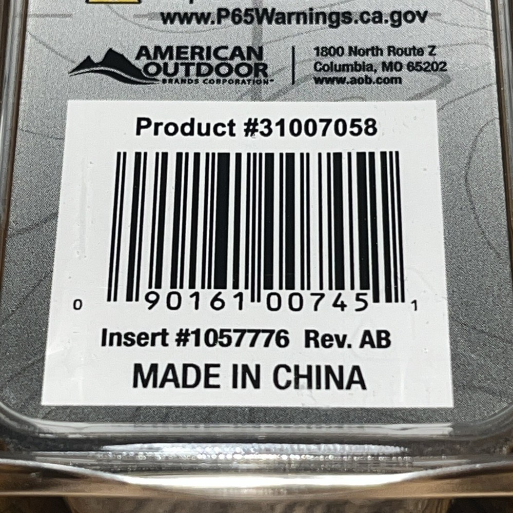 TC 54 Caliber Flintlock Cap Lock Muzzleloader Quick Load Tubes #7058 2 per pack