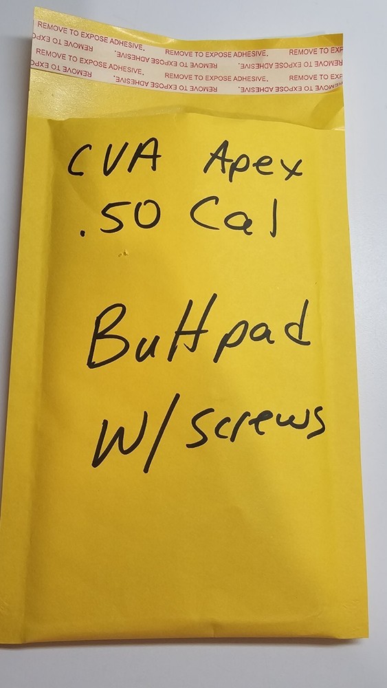CVA Apex Break Action Muzzleloader Rifle Buttpad With Screws