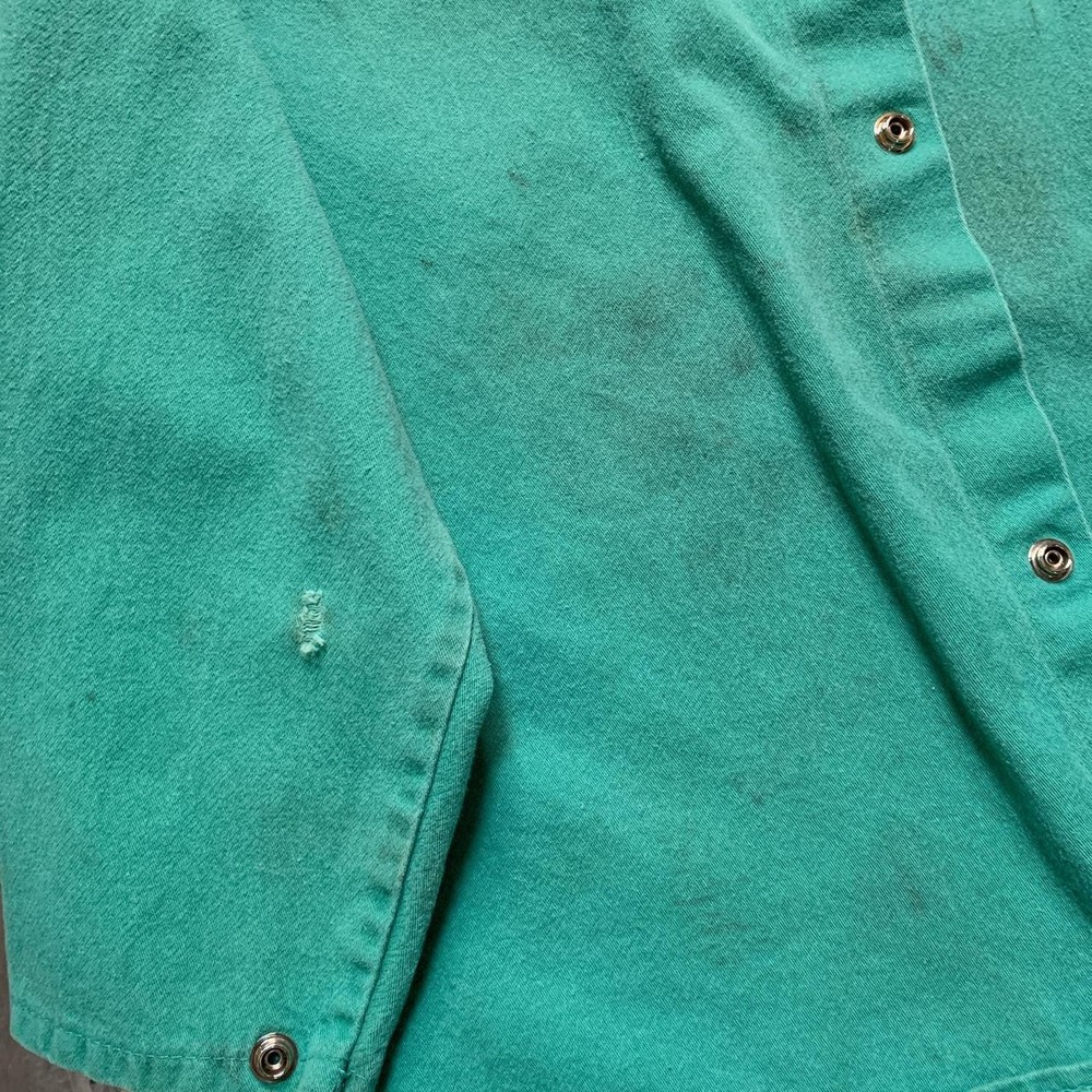 Westex FR-TA Teal Flame Resistant Jacket Well Used