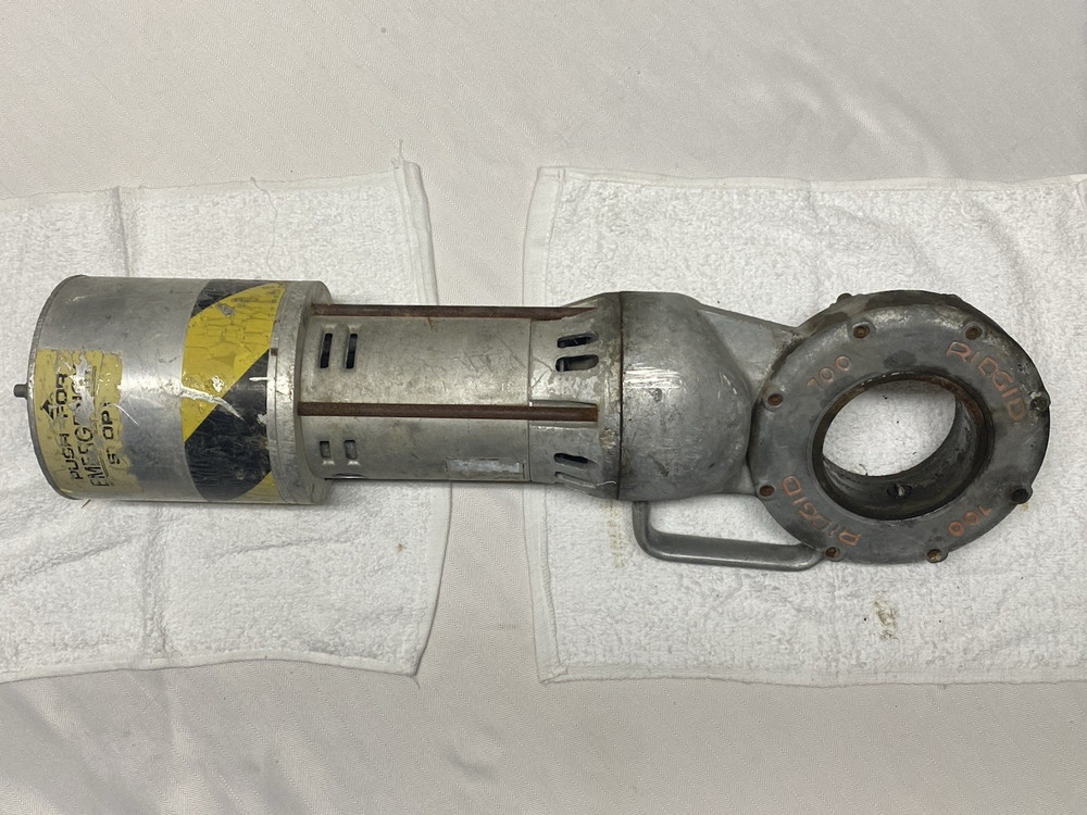 Ridgid No 700 Model A Electric Pipe Threader Machine Portable Works!