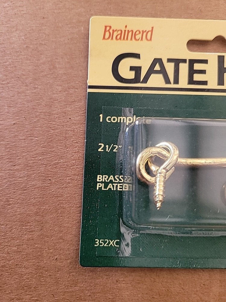 Brainerd Gate Hook Screen Hook & Eye.2-1/2". New Old Stock